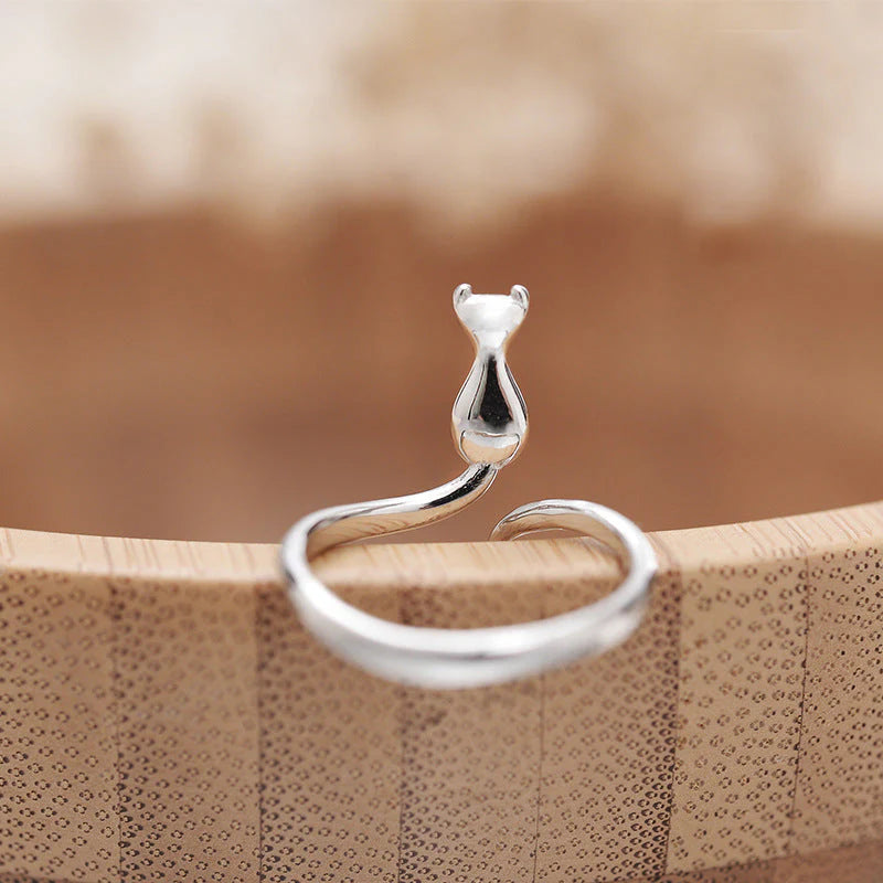 Anillo Vintage de Gato