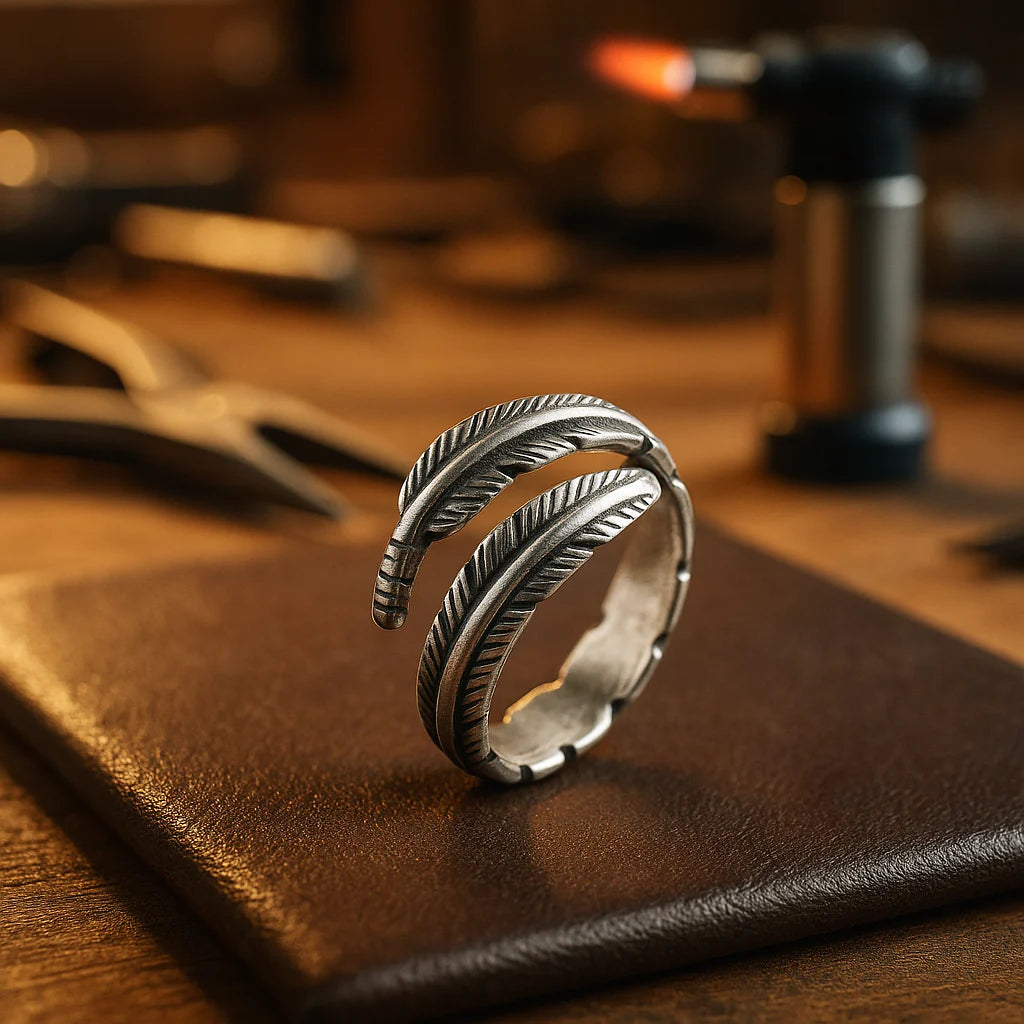 Anillo de Plumas de Ángel