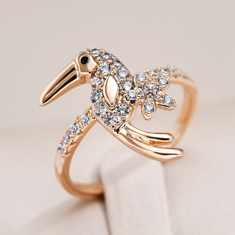 Anillo para pájaros: elegante y brillante
