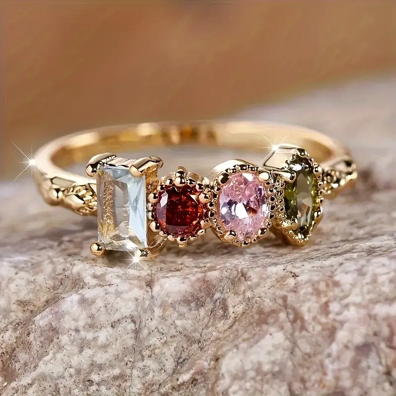 Anillo cruzado vintage