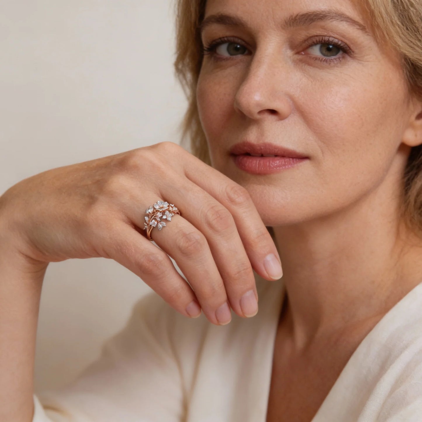 Anillo Flor de Cerezo