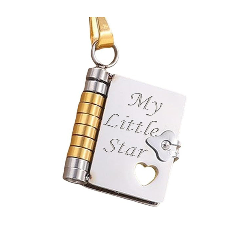 Mi pequeña estrella | Collar Libro "My Little Star" — Para mi Hija
