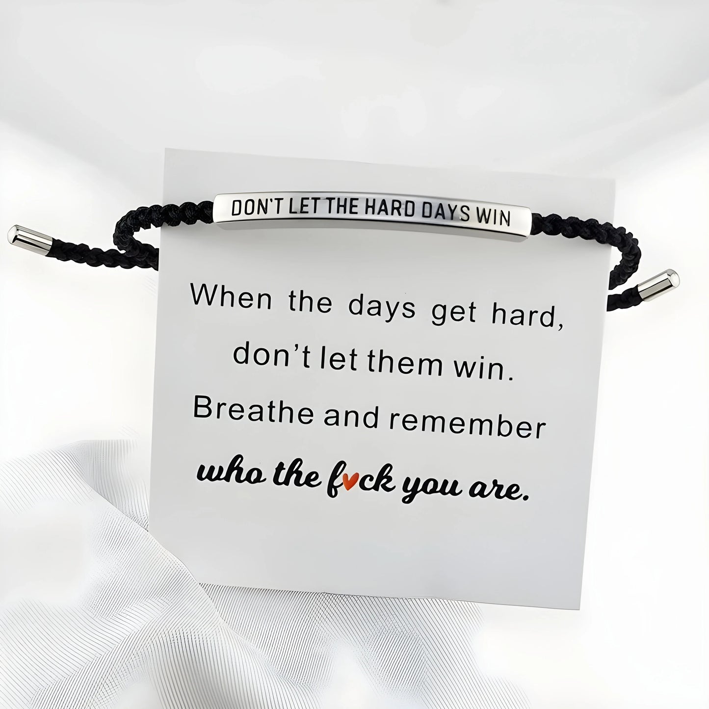Sandra | Pulsera "Don't Let The Hard Days Win"