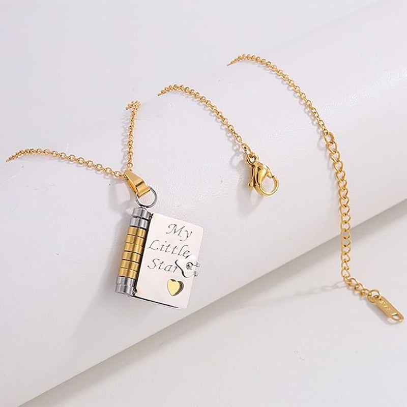 Mi pequeña estrella | Collar Libro "My Little Star" — Para mi Hija