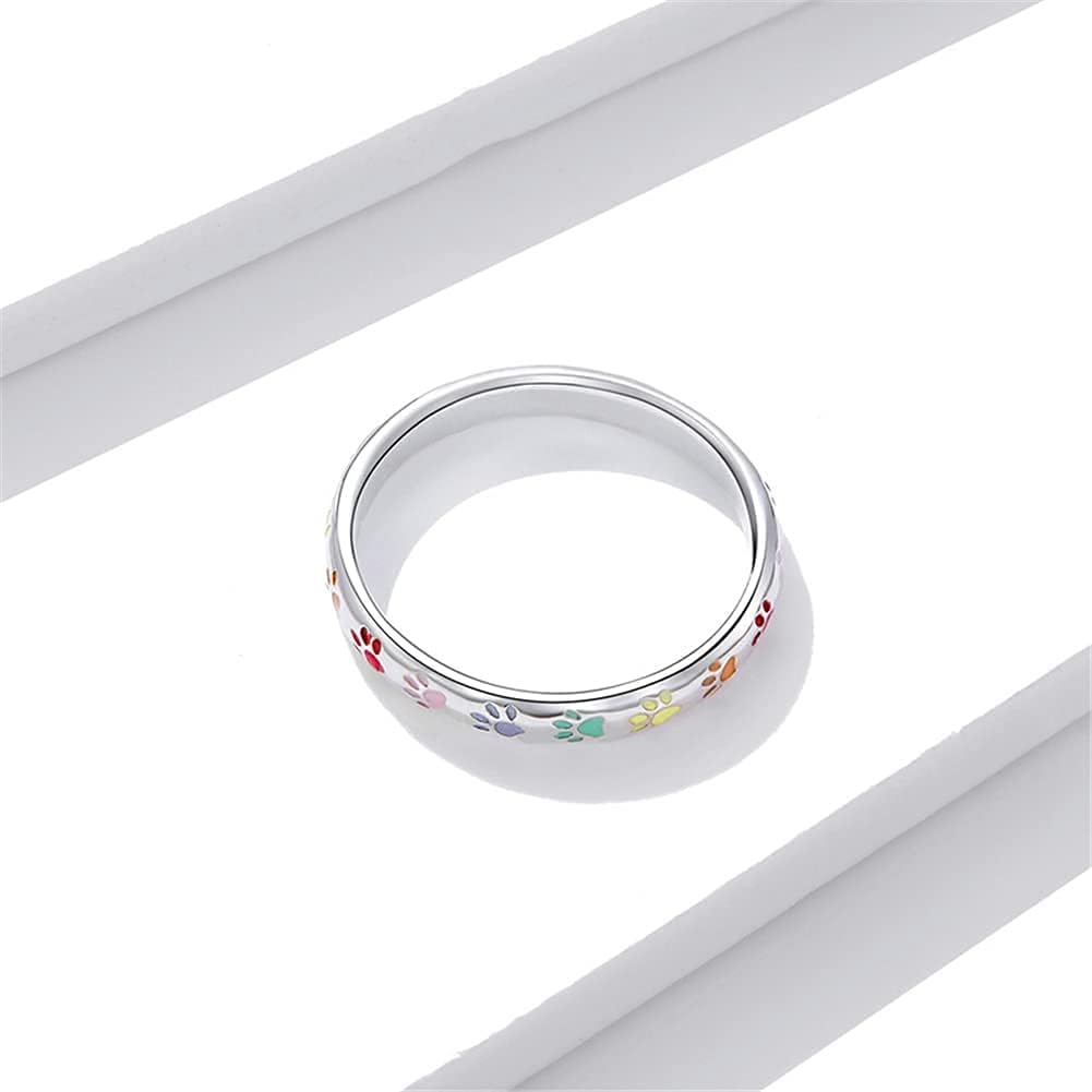 Anillo realizado en plata prueba con dibujo de zarpa