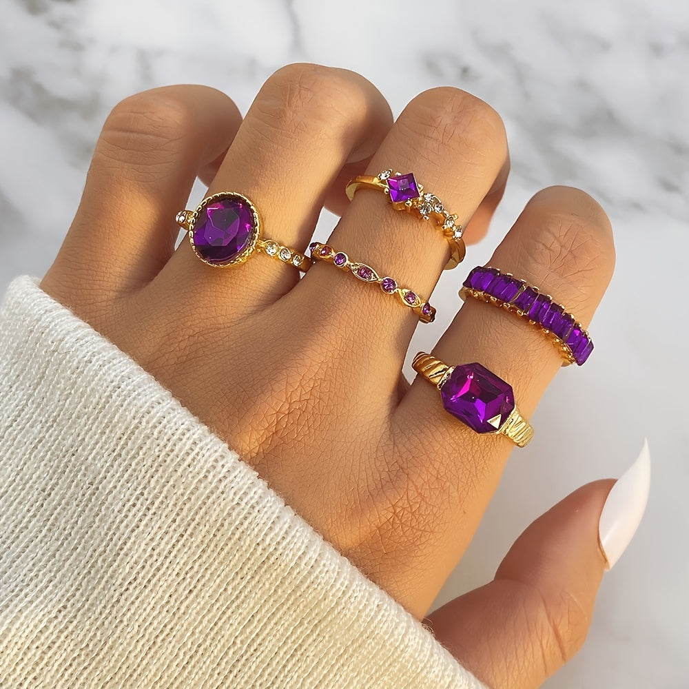 Anillo de Amatista
