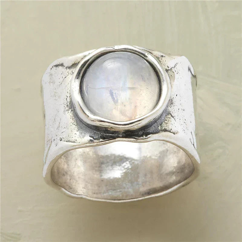 Anillo piedra luna Blanda