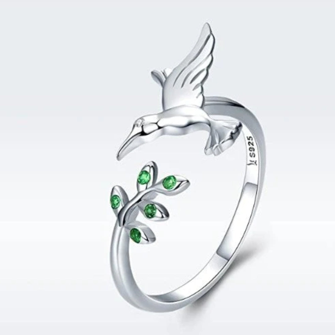 Anillo hilo dorado