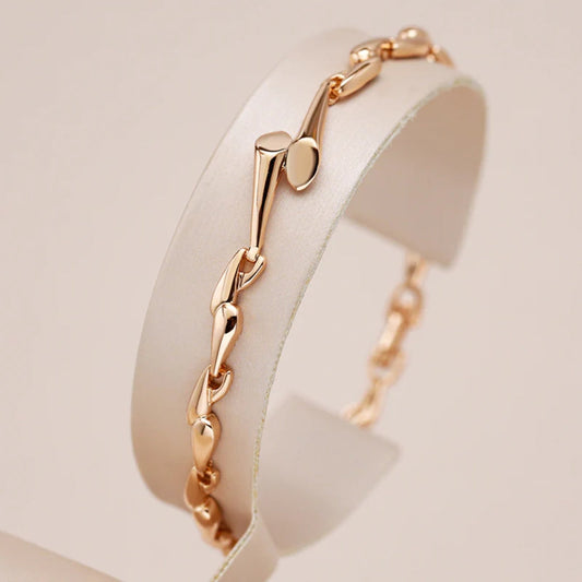 Pulsera de eslabones de color rosa para mujer: elegante y sencilla con un toque moderno