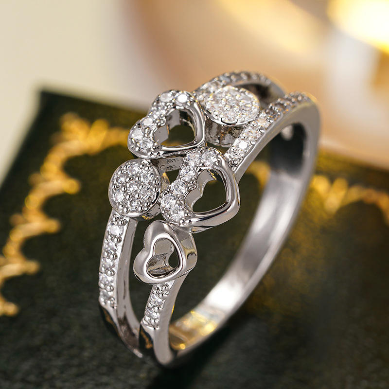 Anillo Crystal Heart – Elegancia que Enamora