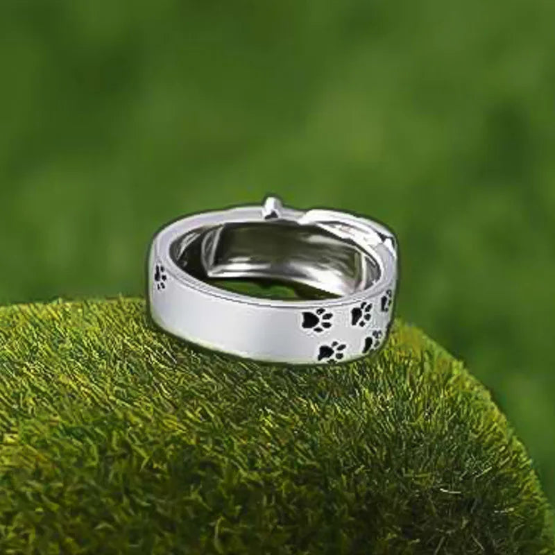 Anillo de pata elegante