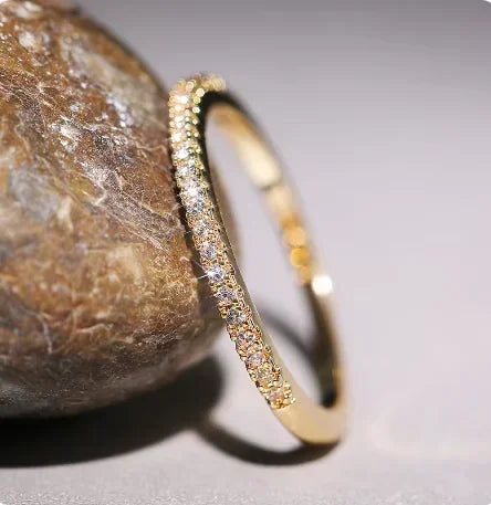 Anillo Marta con cristales
