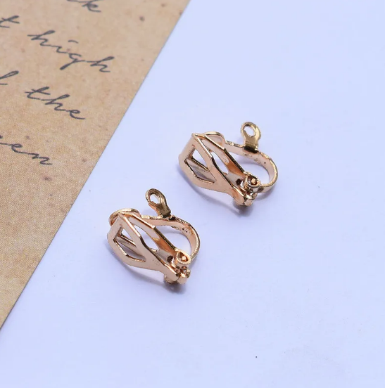 Accesorios de pendientes para pendientes personalizados: conectores, ganchos y clips