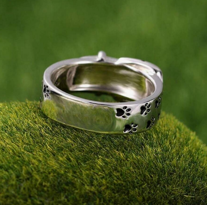 Anillo de cuello de pata de gato