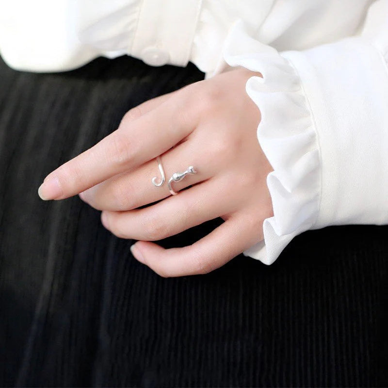 Anillo Vintage de Gato