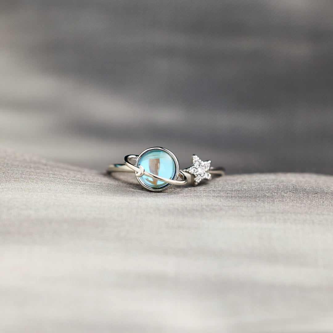 Ana anillo giratorio regalo hija acero inoxidable - Sparkano
