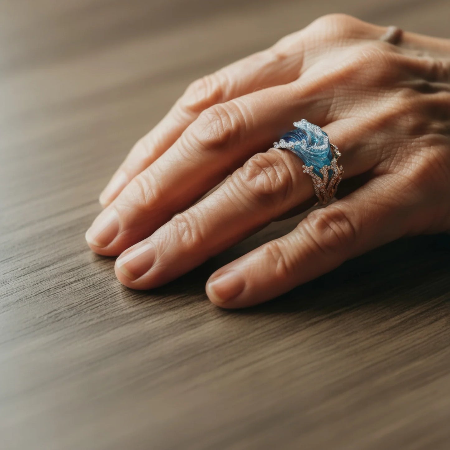 Anillo Ola del Océano