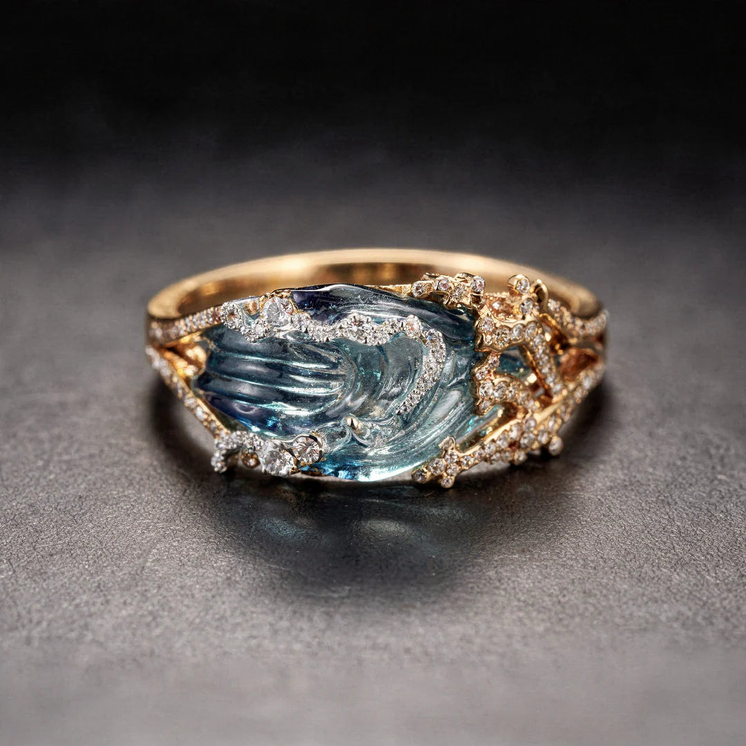 Anillo Ola del Océano