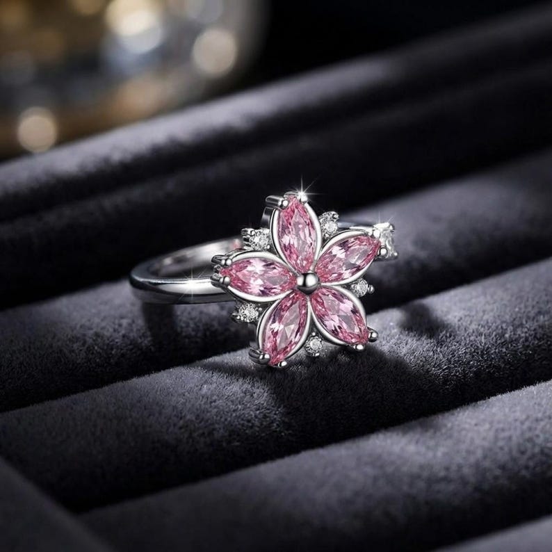 Anillo Clarisa giratorio ajustable acero inoxidable - Sparkano