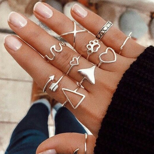 Set Premium de Anillos Vintage Ajustables