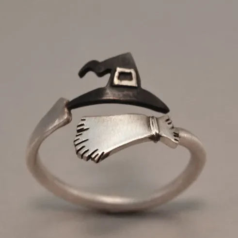 Anillo Ajustable de Sombrero de Bruja
