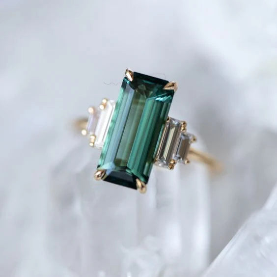 Anillo Meditación Boho Zafiro