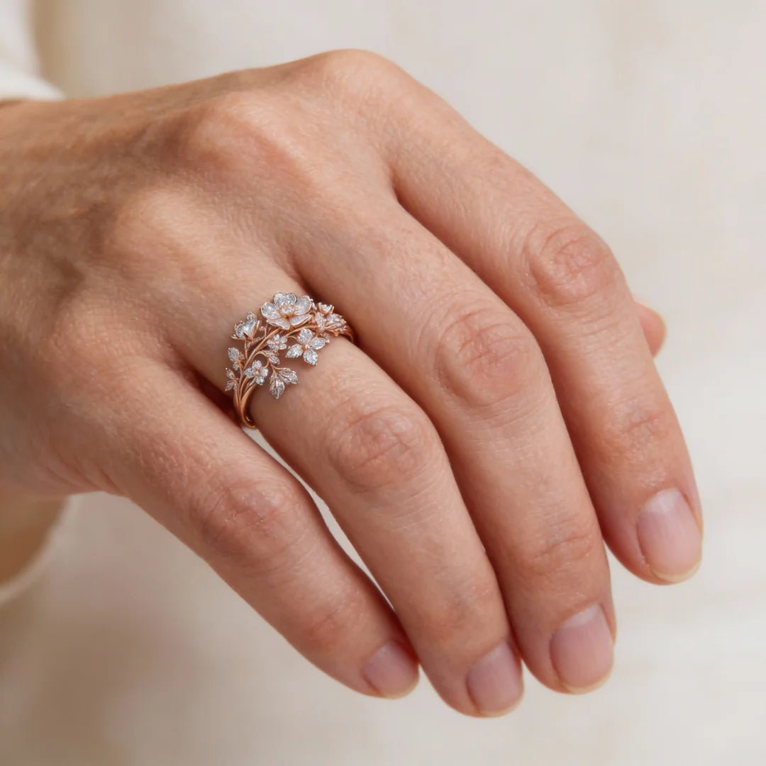 Anillo Flor de Cerezo