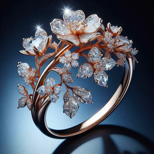 Anillo Flor de Cerezo