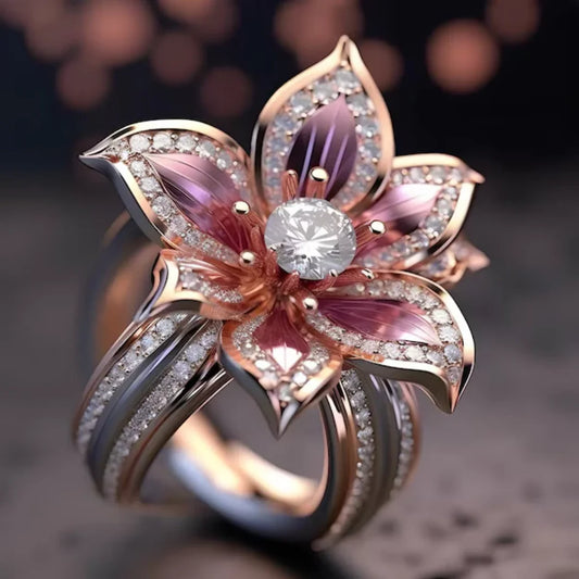 Anillo Flor de Sakura